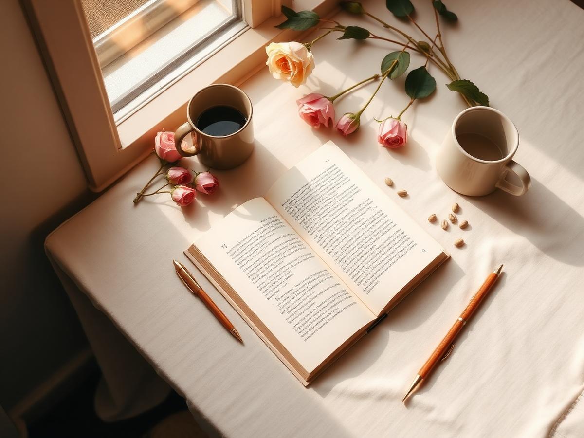 The Fierce & Free Reset Guide printed and styled on a linen desk